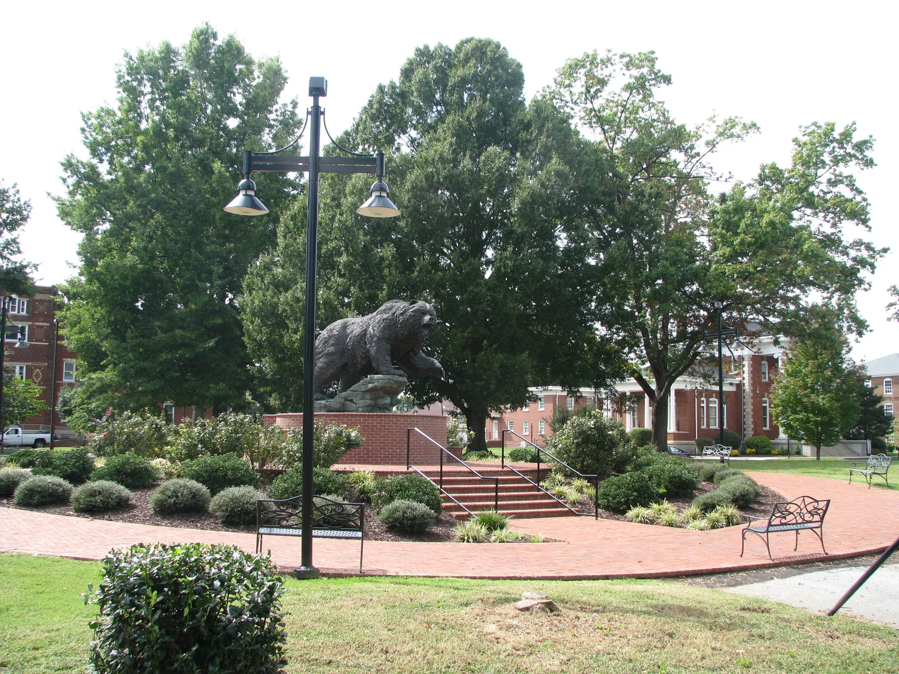 Livingstone College along West Monroe Street in Salisbury